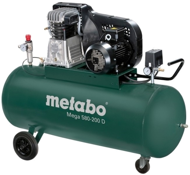 Компресор Metabo MEGA 580-200 D 200 л мережа (400 В) (601588000)