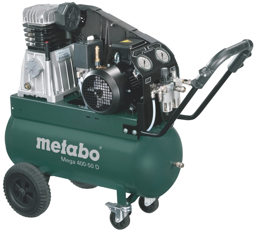 Компресор Metabo MEGA 400-50 D 50 л мережа (400 В) (601537000)