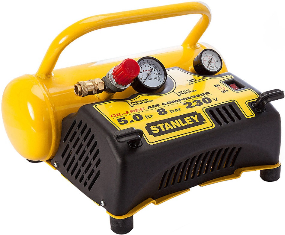 Компрессор Stanley DN 55/8/5 5 л сеть (230 В) (8213360STN049)