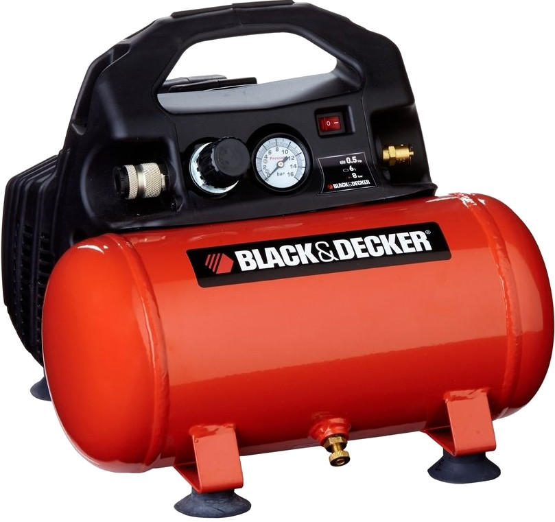 Компрессор Black&Decker BD 55/6 6 л сеть (230 В) (bxcm0011e)