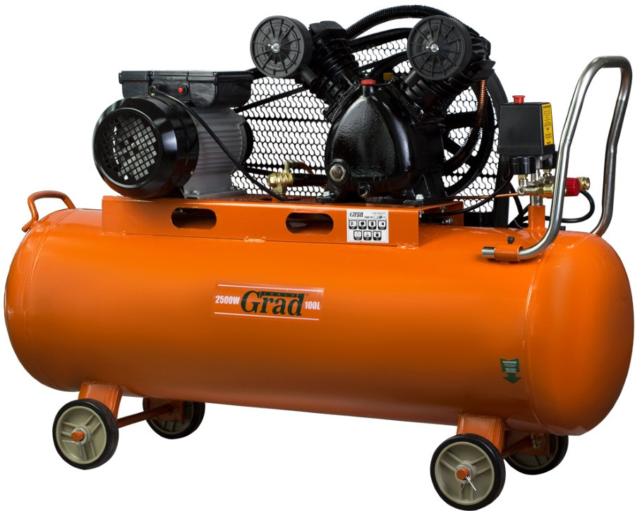 Компрессор GRAD Tools 7044185 100 л сеть (230 В)
