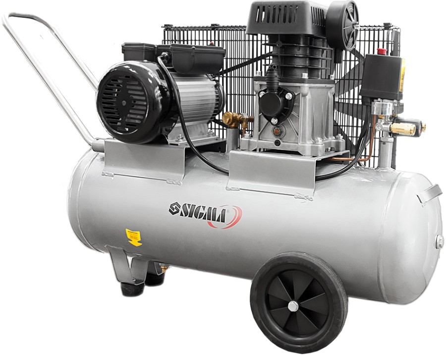 Компресор Sigma 7044121 50 л мережа (230 В)