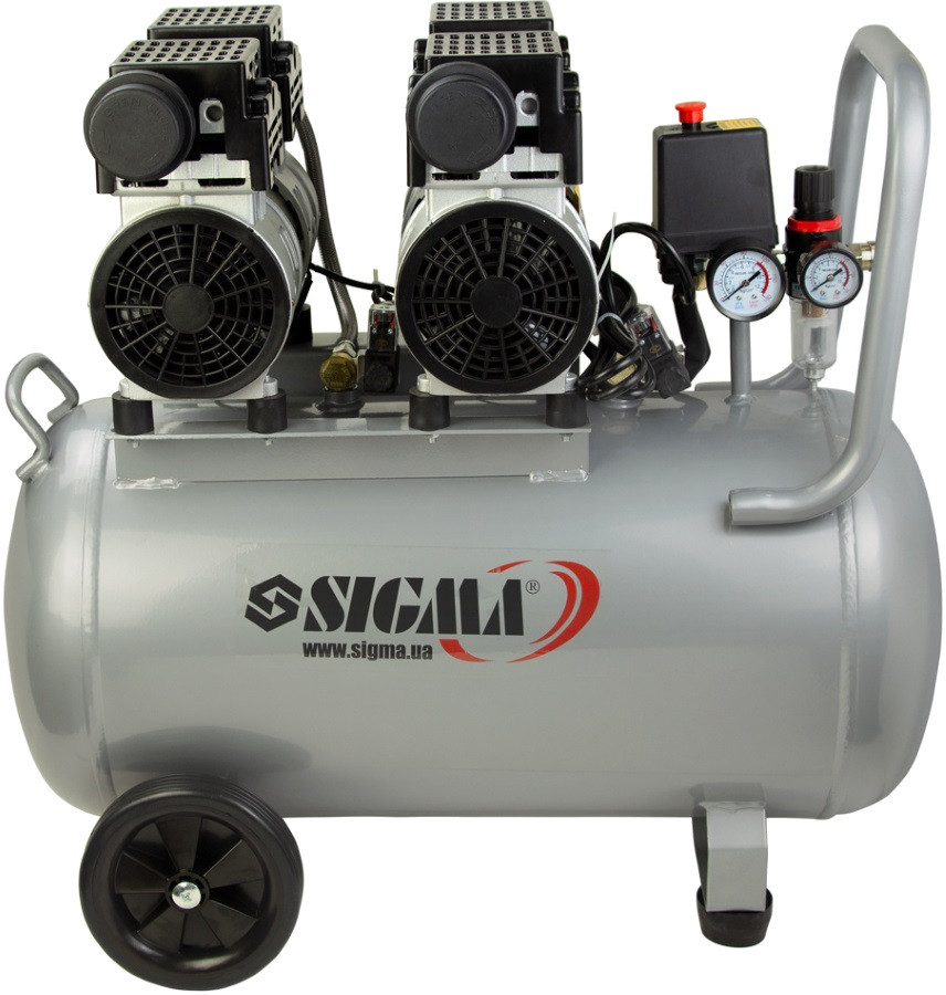 Компрессор Sigma 7042551 50 л сеть (230 В)
