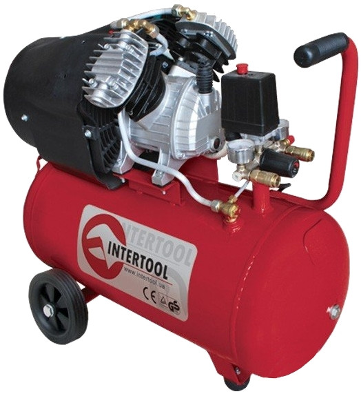 Компресор Intertool PT-0004 50 л мережа (230 В)