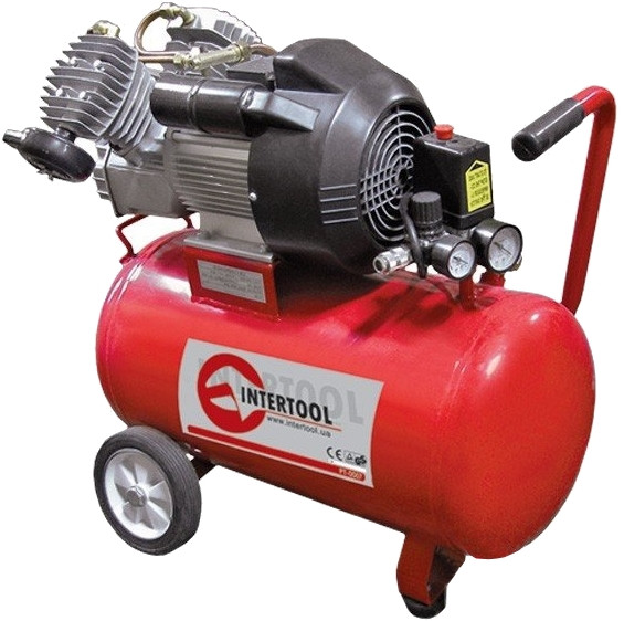 Компресор Intertool PT-0007 50 л мережа (230 В)
