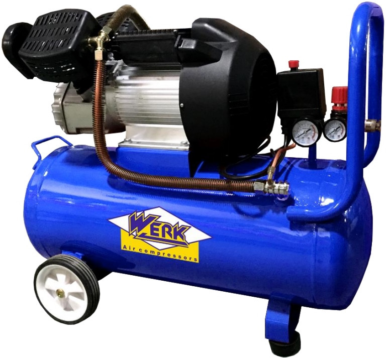 Компресор Werk VBM-50N 50 л мережа (230 В) (60513)
