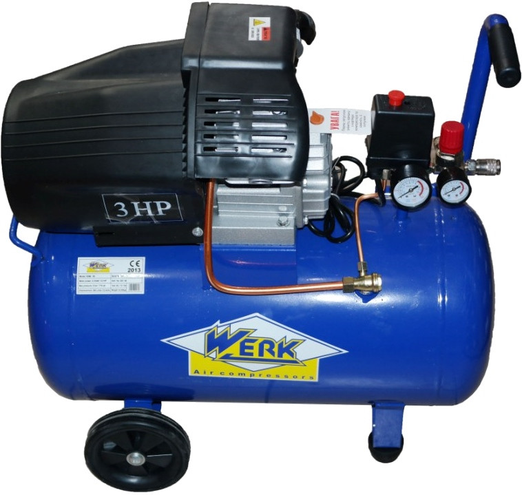 Компрессор Werk VBM-50 50 л сеть (230 В) (37761)