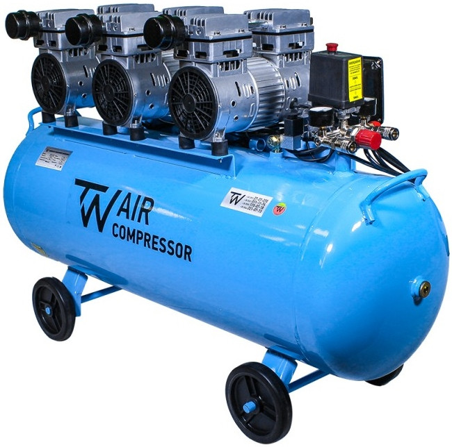 Компрессор Tesla Weld TW V 444 100 л сеть (230 В)