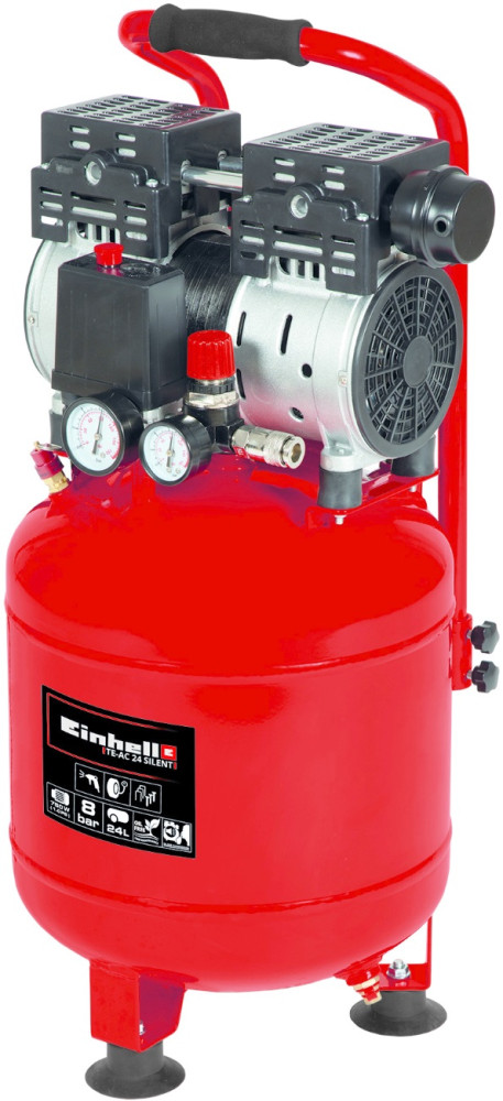 Компресор Einhell TE-AC 24 Silent л мережа (230 В) (4020610)