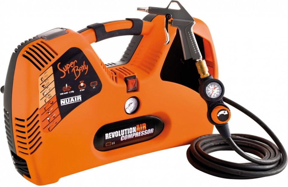 Компресор NUAIR Super BOXY 2 л мережа (230 В) (8215240)