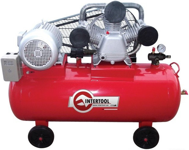 Компрессор Intertool Storm PT-0040 200 л сеть (400 В)