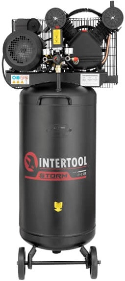 Компрессор Intertool Storm PT-0017 100 л сеть (230 В)