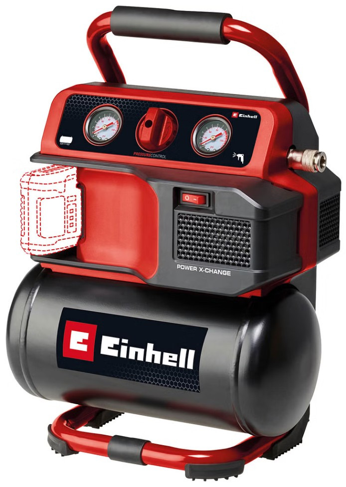 Компрессор Einhell Expert TE-AC 18/75 Li OF - Solo 5 л (4020410)