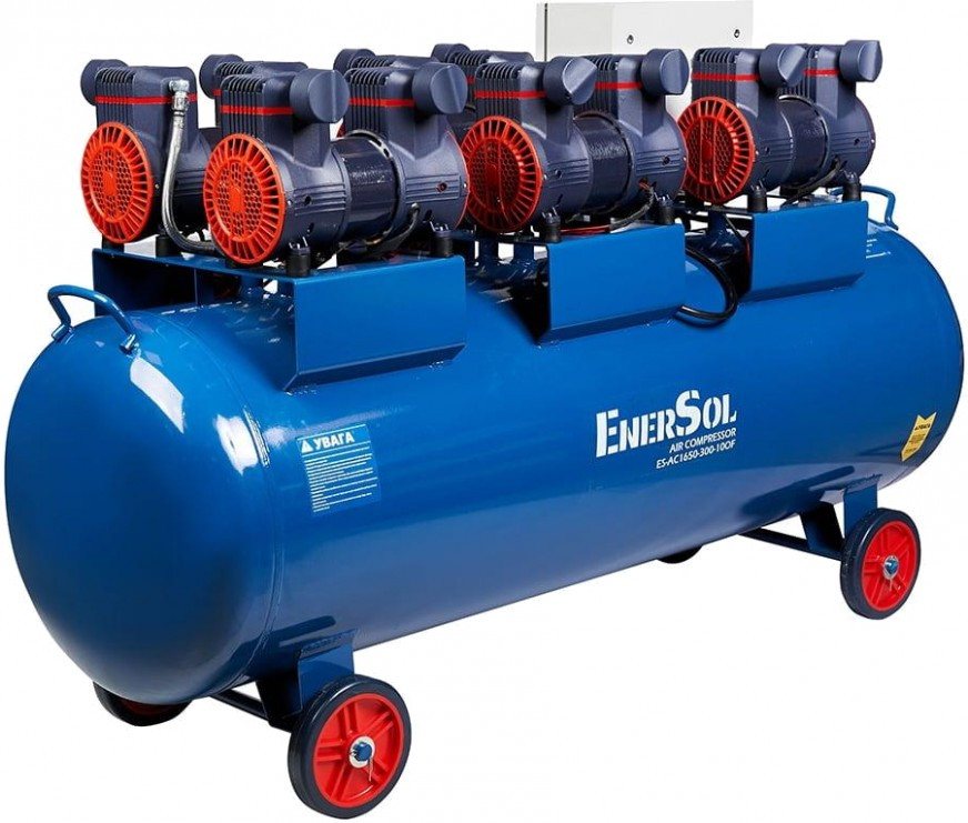 Компресор EnerSol ES-AC 1650-300-10OF 300 л мережа (400 В) осушувач