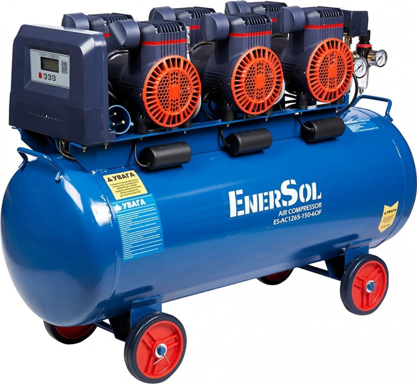 Компресор EnerSol ES-AC 1265-150-6OF 150 л мережа (230 В) осушувач