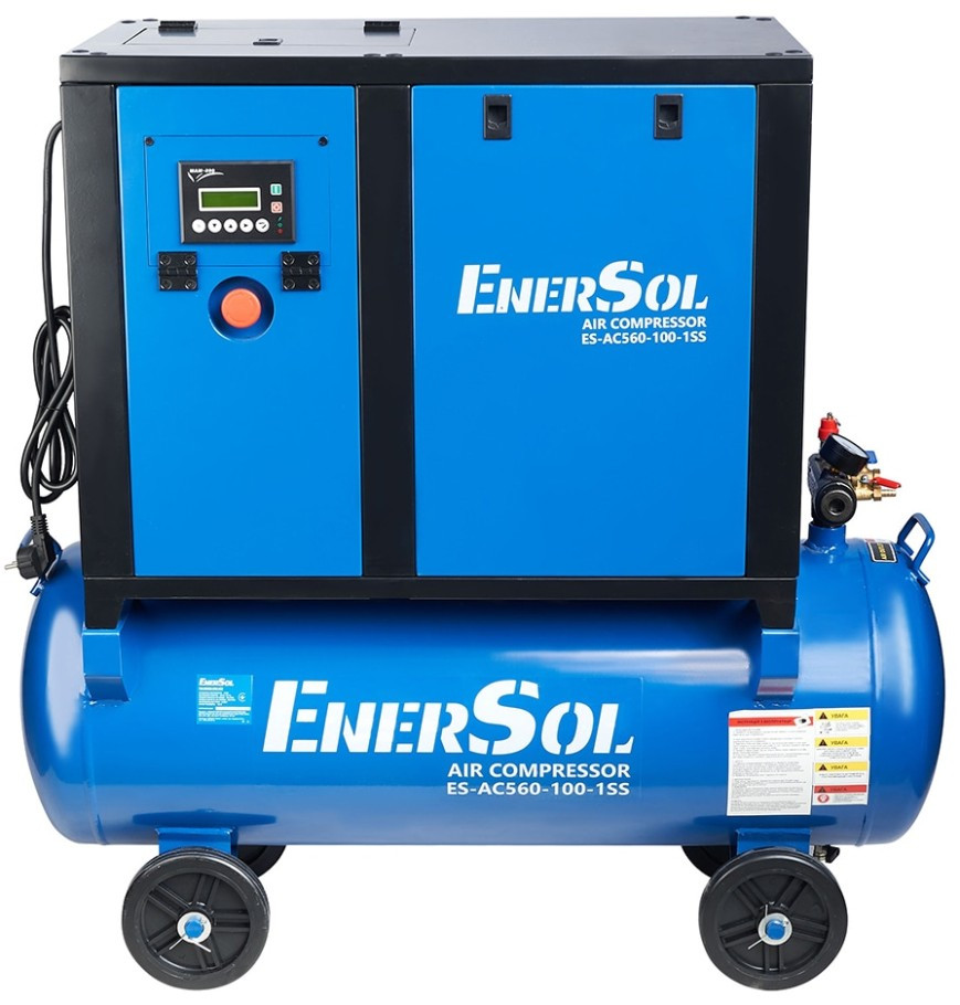 Компрессор EnerSol ES-AC560-100-1SS 105 л сеть (230 В)