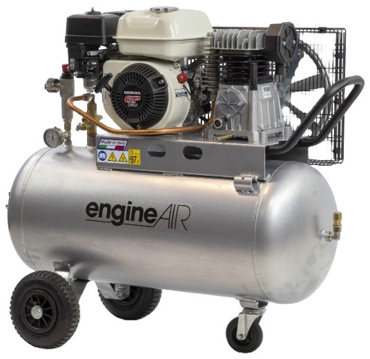 Компресор ABAC EngineAIR 5/100 10 Petrol 100 л, 411 л/мин