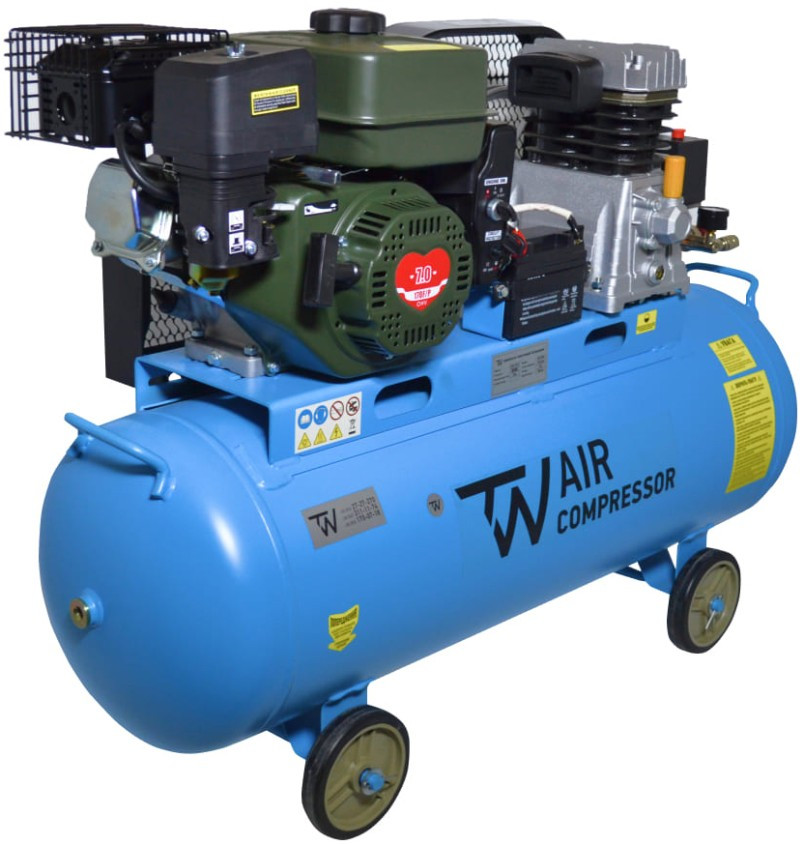 Компрессор Tesla Weld AIR 600-100GE 100 л бензиновый двигатель