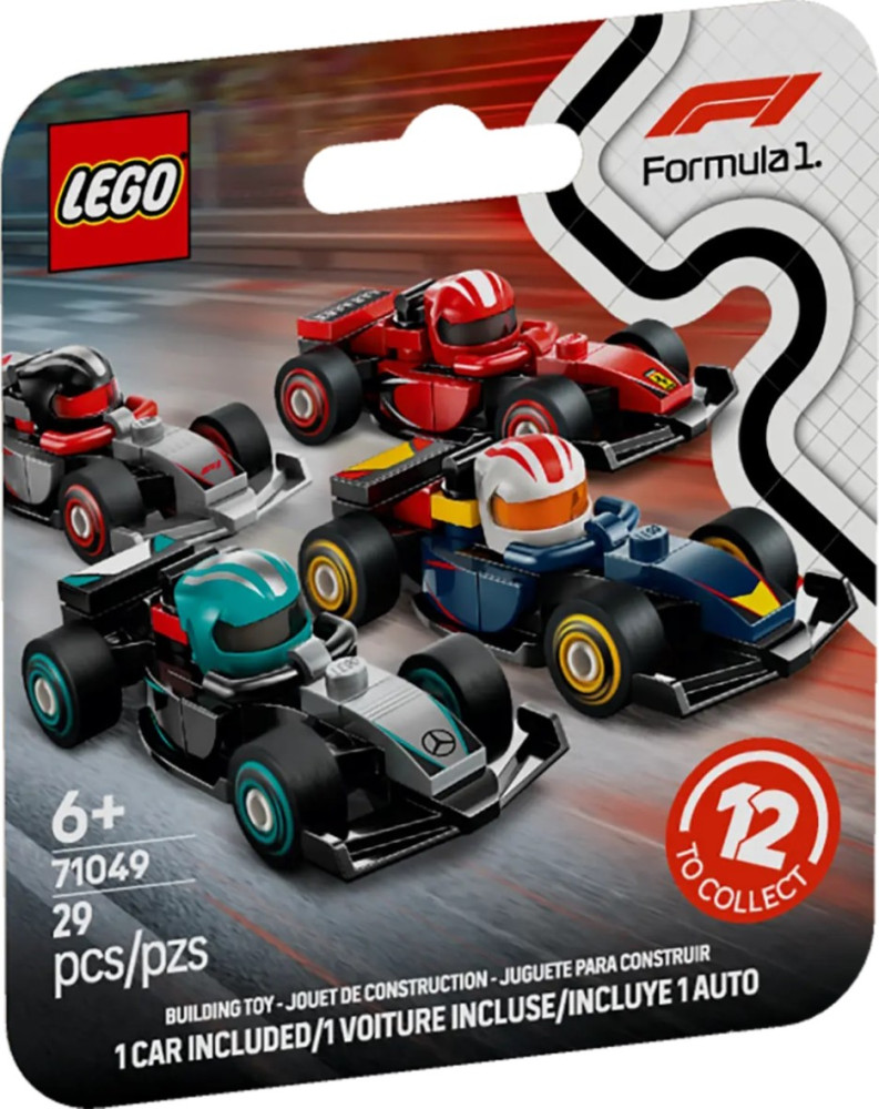 Конструктор Lego F1 Collectible Race Cars 71049