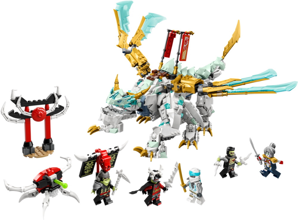 Конструктор Lego Zanes Ice Dragon Creature 71786 Конструктор Lego Zanes Ice Dragon Creature 71786