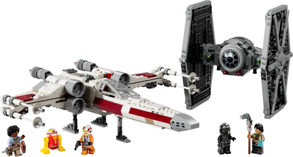 Конструктор Lego TIE Fighter and X-Wing Mash-up 75393
