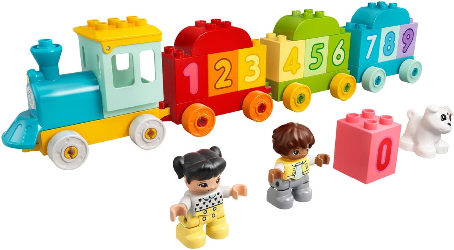 Конструктор Lego Number Train Learn To Count 10954