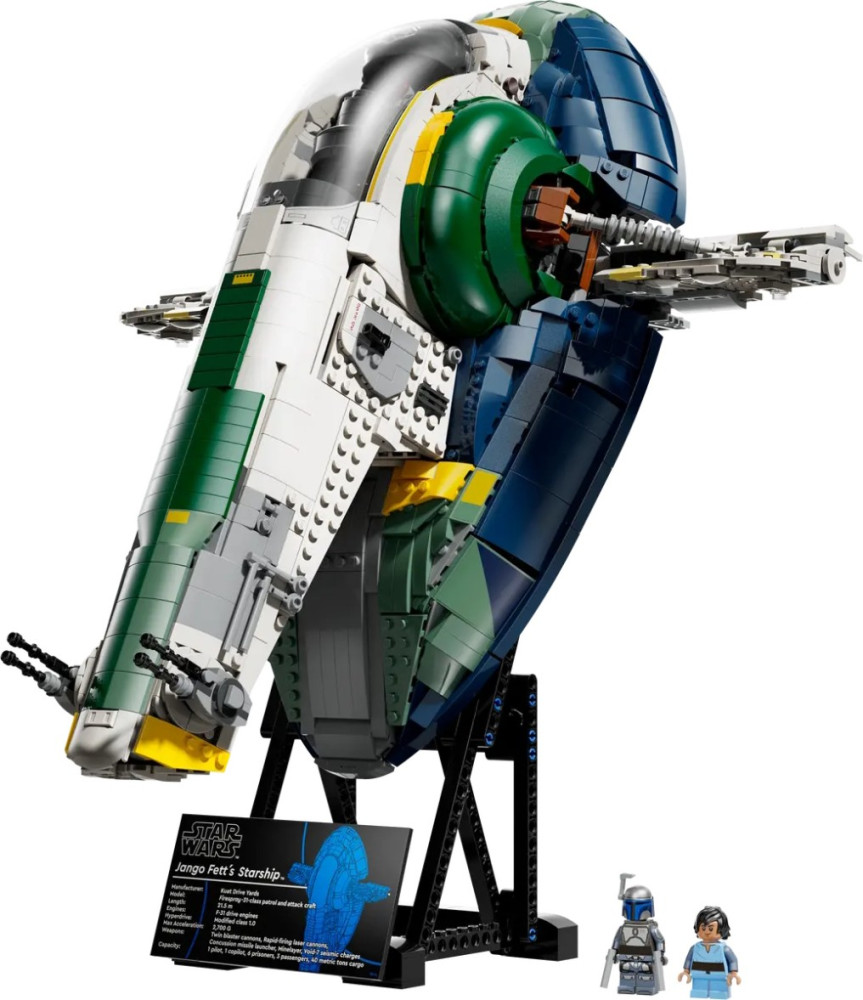 Конструктор Lego Jango Fetts Firespray Class Starship 75409