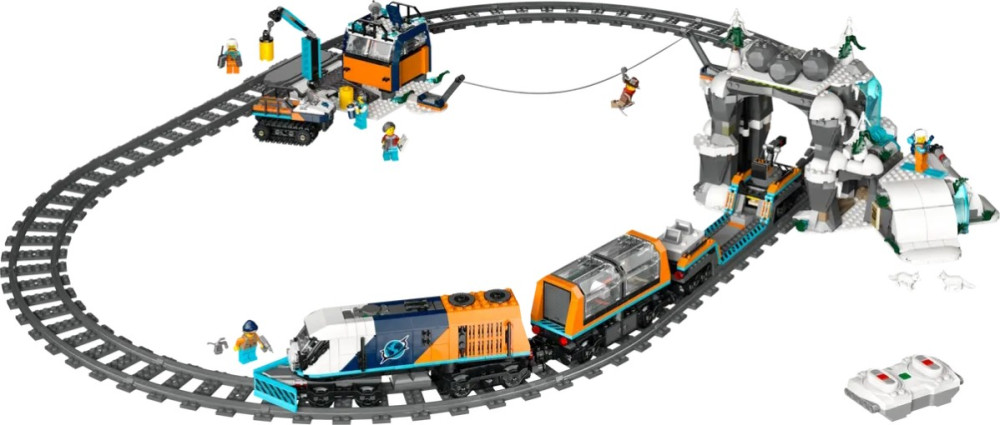 Конструктор Lego Explorers Arctic Polar Express Train 60470