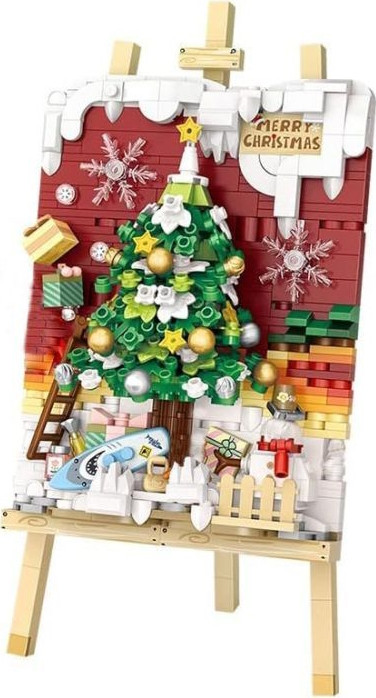 Конструктор LOZ Christmas Tree Car 3D Picture 1283