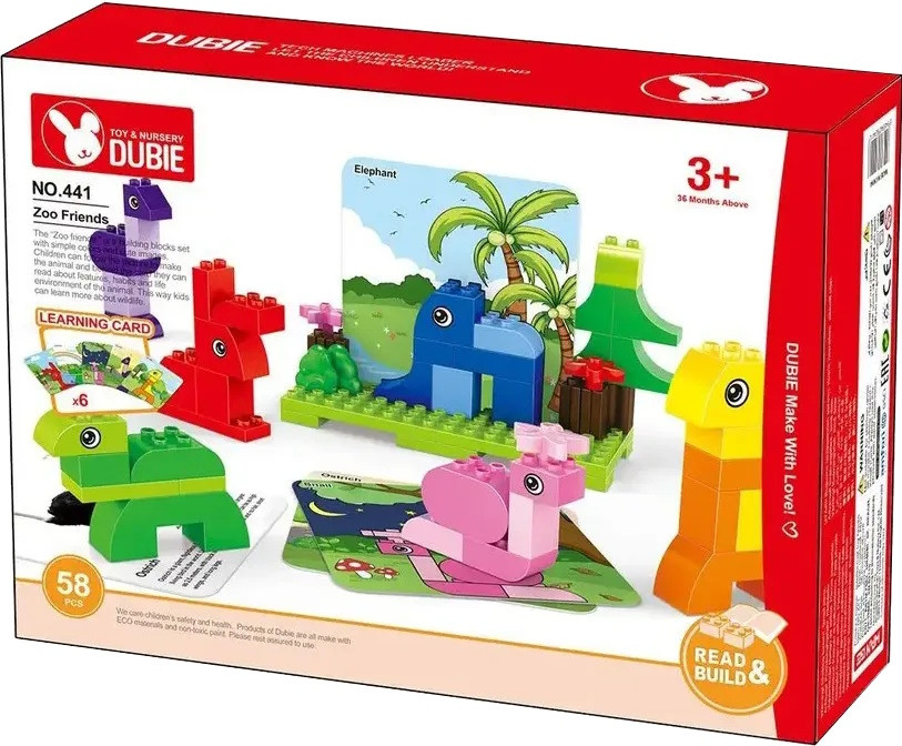 Конструктор Wangetoys Zoo Friends 441 Конструктор Wangetoys Zoo Friends 441