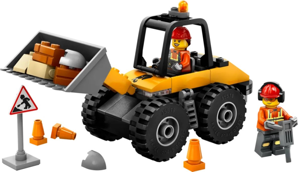 Конструктор Lego Yellow Construction Wheel Loader 60450 Конструктор Lego Yellow Construction Wheel Loader 60450