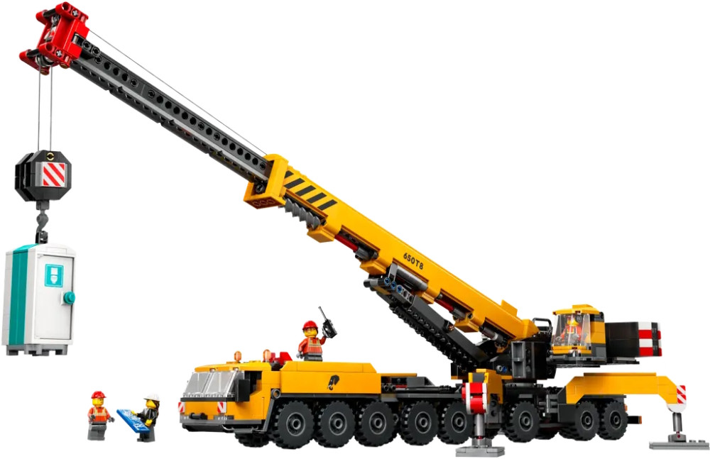 Конструктор Lego Yellow Mobile Construction Crane 60409 Конструктор Lego Yellow Mobile Construction Crane 60409