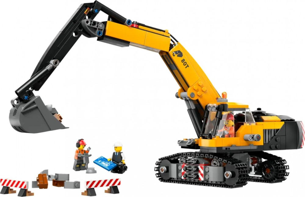 Конструктор Lego Yellow Construction Excavator 60420 Конструктор Lego Yellow Construction Excavator 60420