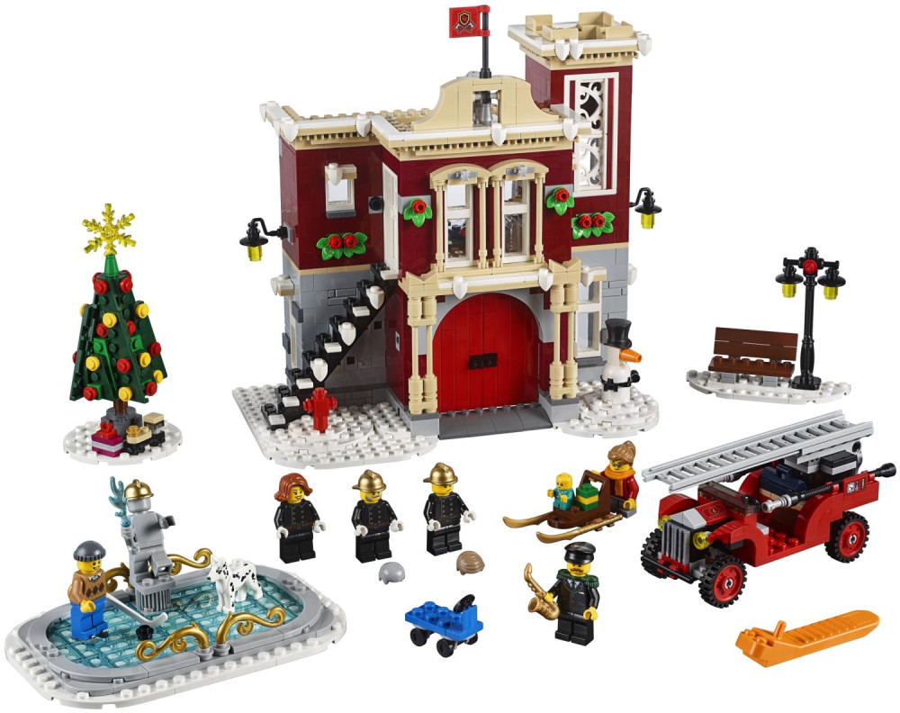 Конструктор Lego Winter Village Fire Station 10263