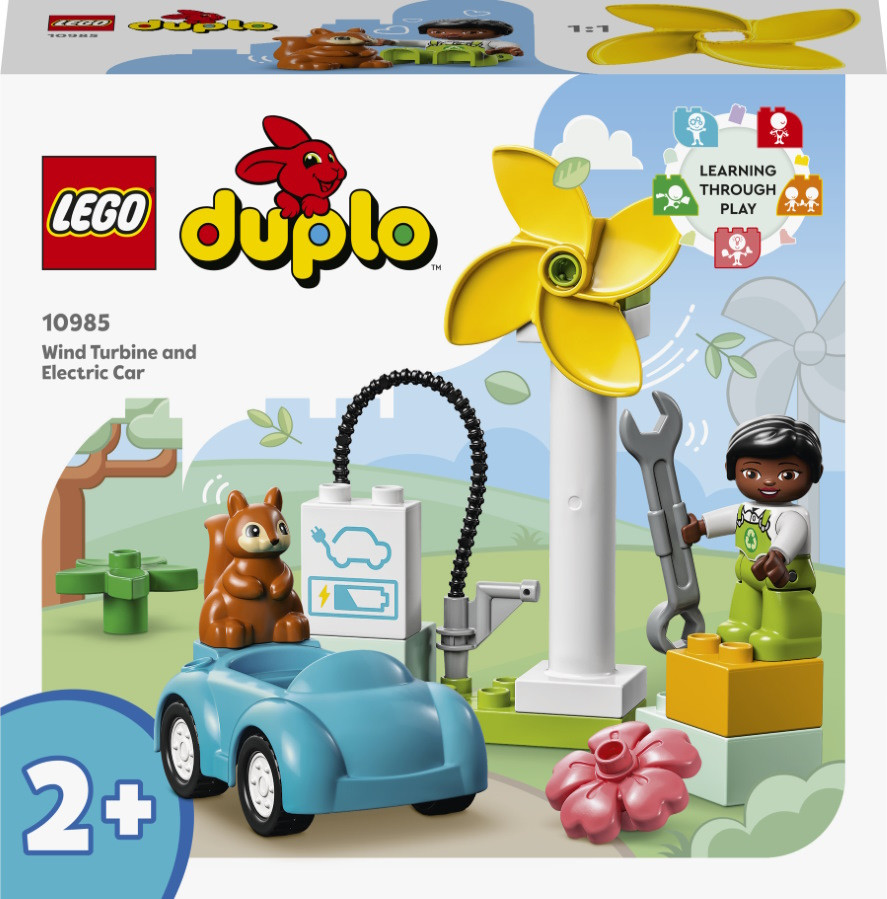 Конструктор Lego Wind Turbine and Electric Car 10985