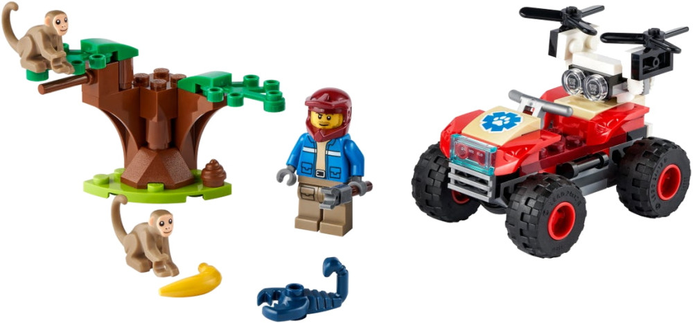 Конструктор Lego Wildlife Rescue ATV 60300