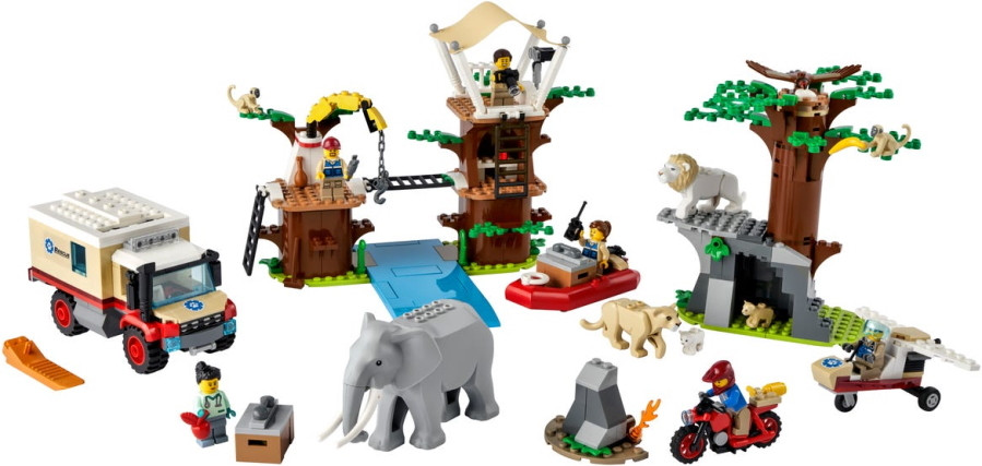 Конструктор Lego Wildlife Rescue Camp 60307