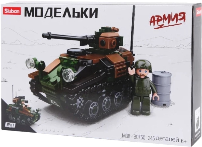 Конструктор Sluban Wiesel M38-B0750