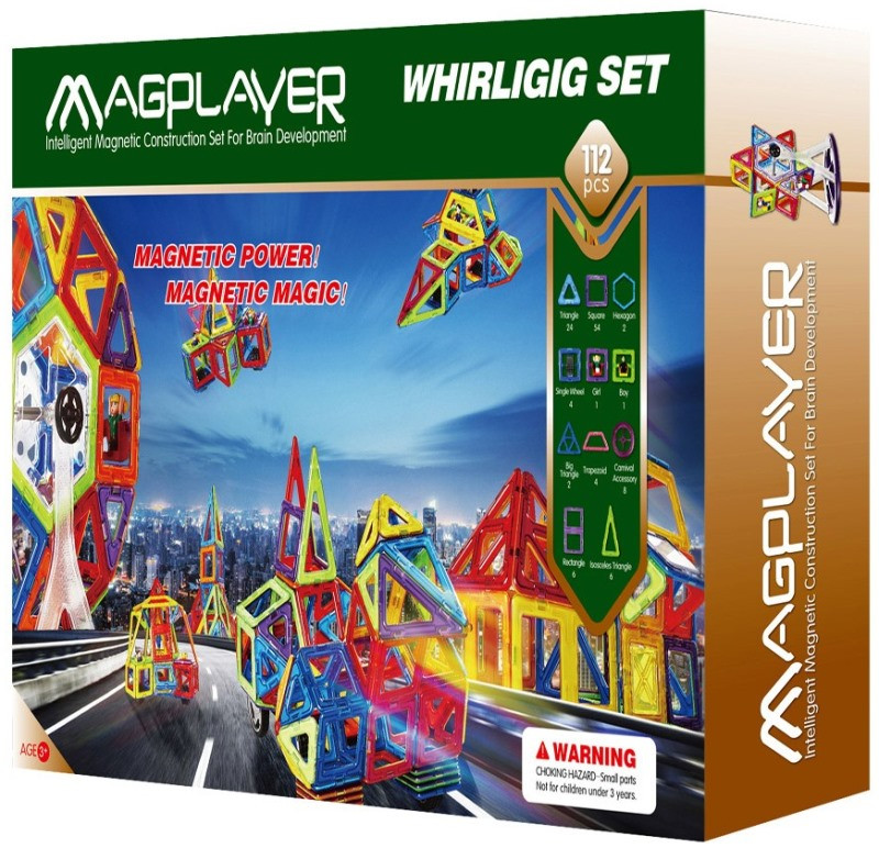 Конструктор Magplayer Whirligig Set MPB-112