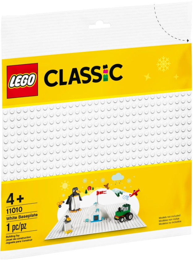 Конструктор Lego White Baseplate 11010