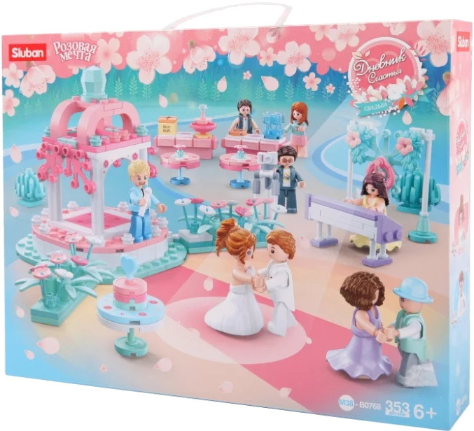 Конструктор Sluban Wedding Cafe M38-B0768