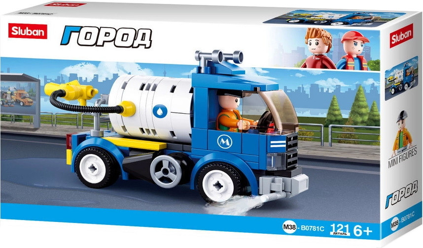 Конструктор Sluban Water Truck M38-B0781C