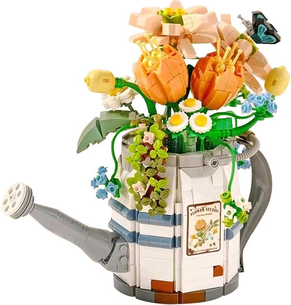 Конструктор LOZ Watering Can Pots and Flowers 1936