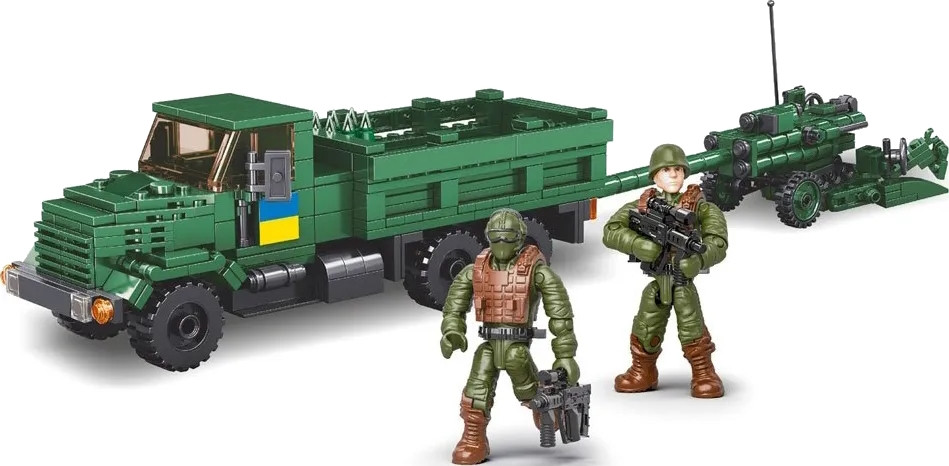 Конструктор Limo Toy WagonTruck and M777 KB 1138