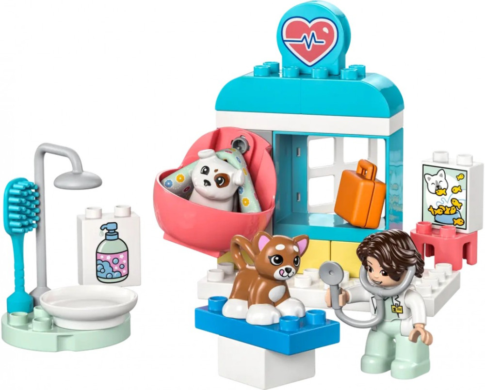 Конструктор Lego Visit to the Vet Clinic 10438