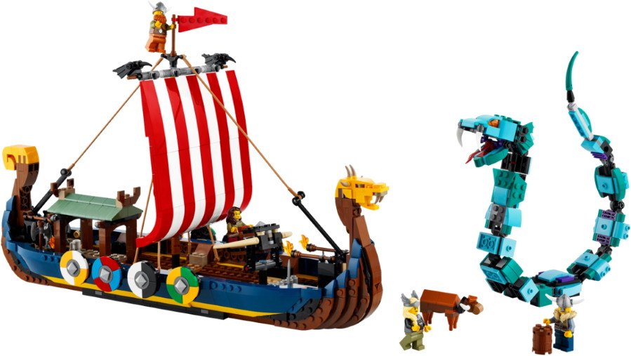 Конструктор Lego Viking Ship and the Midgard Serpent 31132