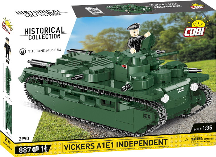 Конструктор COBI Vickers A1E1 Independent 2990