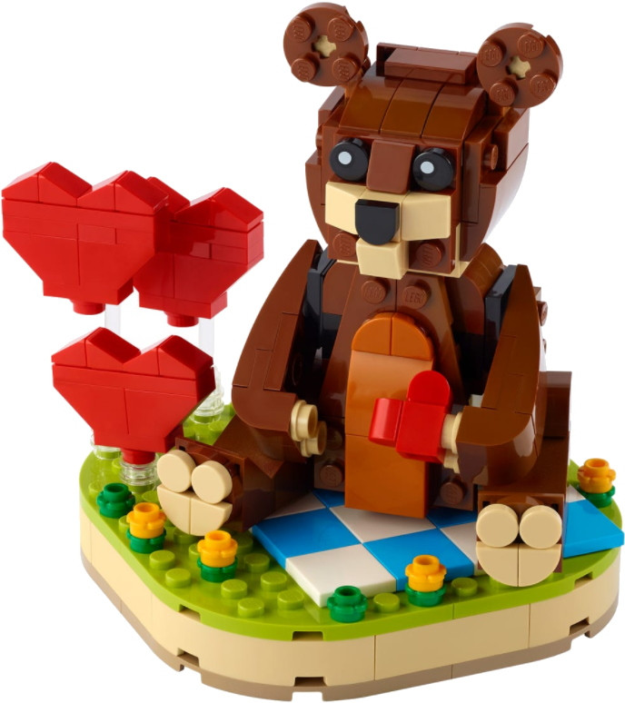 Конструктор Lego Valentines Brown Bear 40462