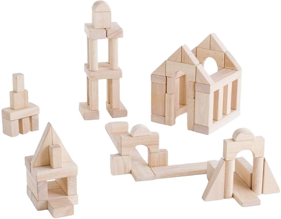 Конструктор Guidecraft Unit Blocks 84 Piece Set G2121B