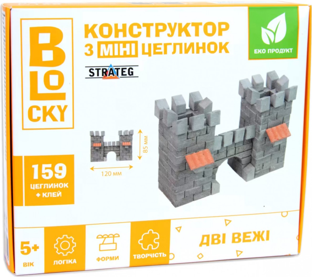 Конструктор Strateg Two Towers 31021